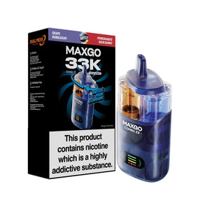 RELX Maxgo Combo 33k, 33000 Puffs Prefilled Pod Kit Dual Flavor