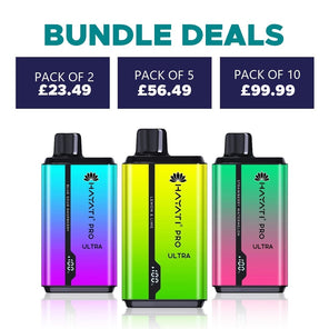 Hayati Pro Ultra 15000 Puffs Disposable Vape - Start from £6.99