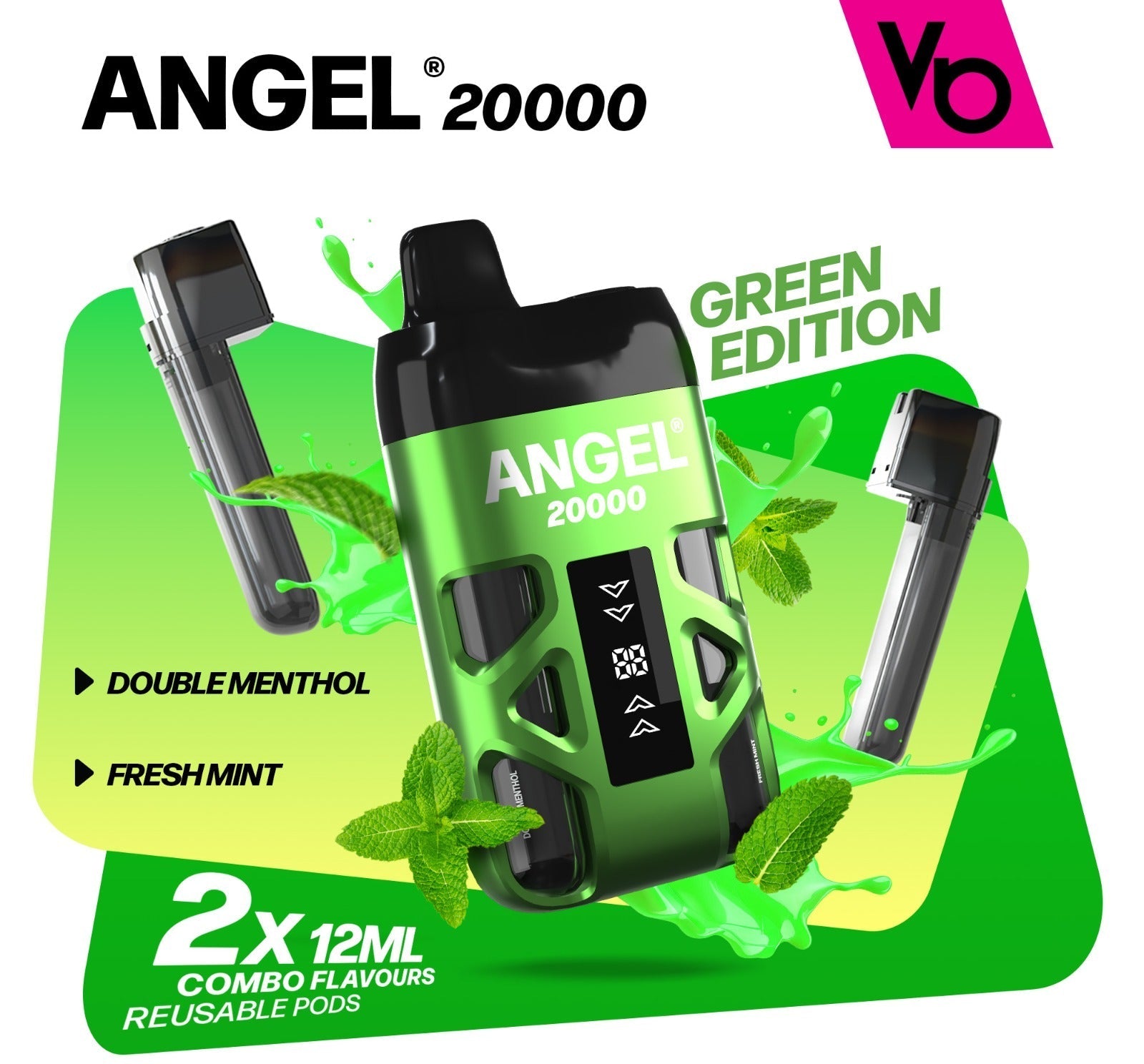 Vapes Bars Angel 20k Prefilled Dual Pod Kit