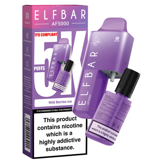 Wild Berries Elf Bar AF5000 Disposable Vape Kit