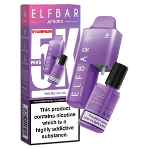 Wild Berries Elf Bar AF5000 Disposable Vape Kit