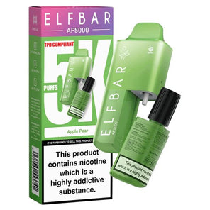 Apple Pear Elf Bar AF5000 Disposable Vape