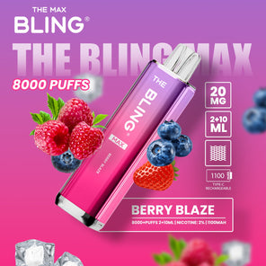The Bling Max 8000 Puffs Prefilled Pod Vape