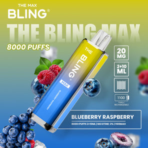 The Bling Max 8000 Puffs Prefilled Pod Vape