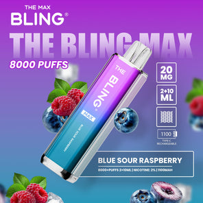 The Bling Max 8000 Puffs Prefilled Pod Vape