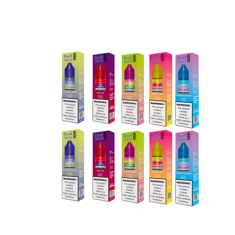 RandM Tornado 9000 Nic Salt 10ml R and M - Pack of 10