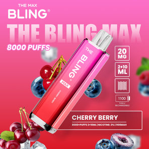 The Bling Max 8000 Puffs Prefilled Pod Vape