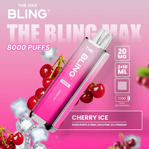 The Bling Max 8000 Puffs Prefilled Pod Vape
