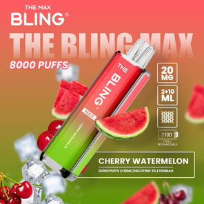 The Bling Max 8000 Puffs Prefilled Pod Vape