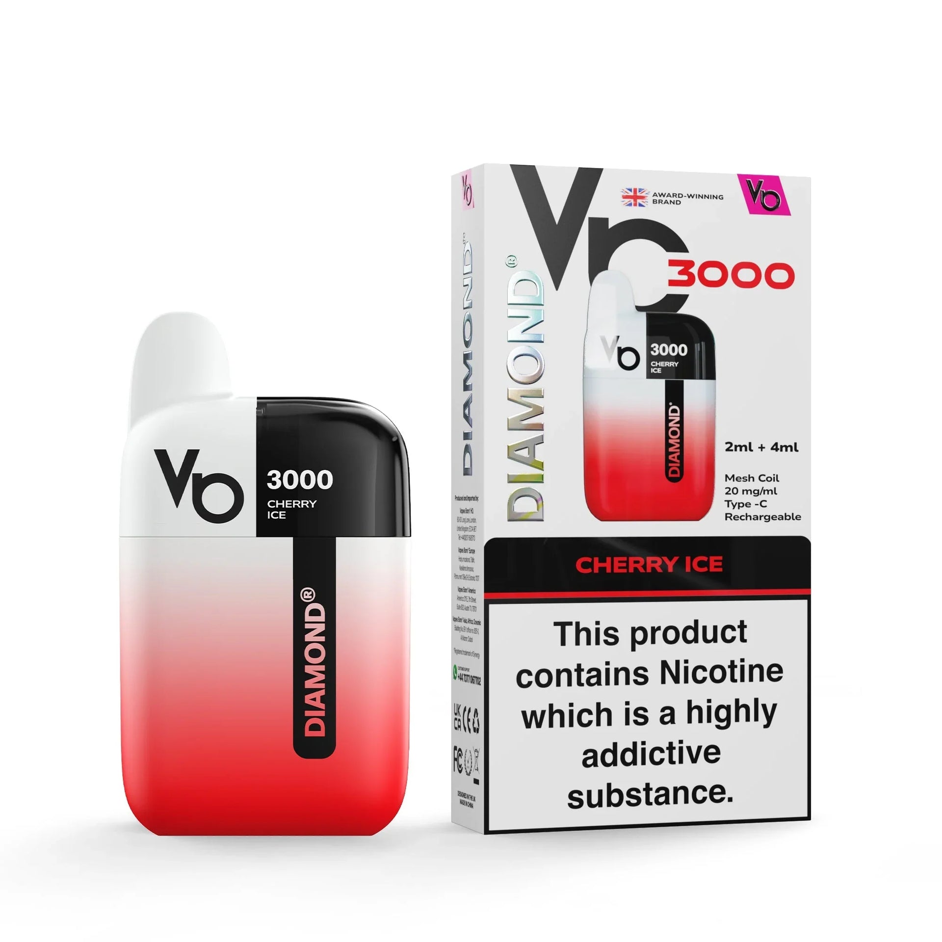 Vape Bar Diamond 3000 Pod Vape Kit