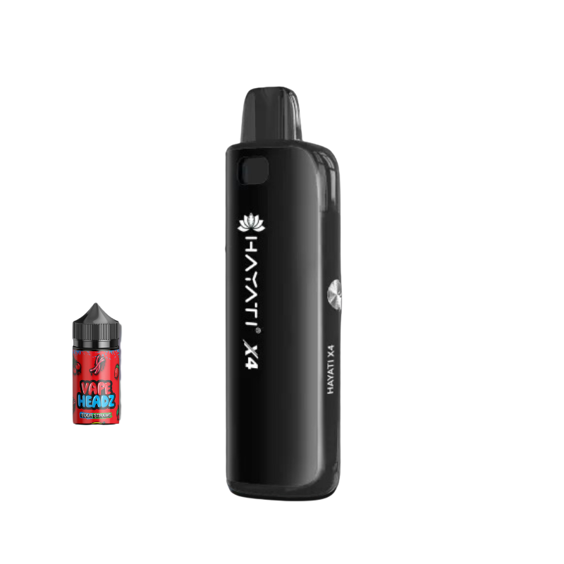 Hayati X4 Refillable Pod Vape Kit + Free 100ML Liquid