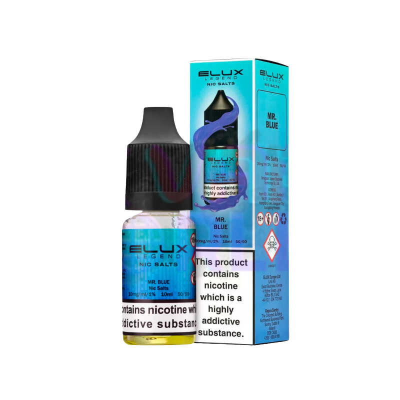 MR Blue Elux Legend Nic Salt 10ML eLiquid