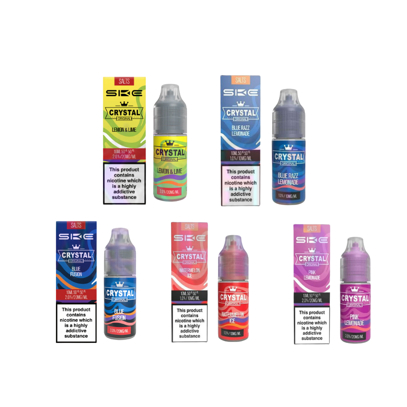 SKE Crystal Nic Salt E-Liquids - ONLY £1.75 EACH