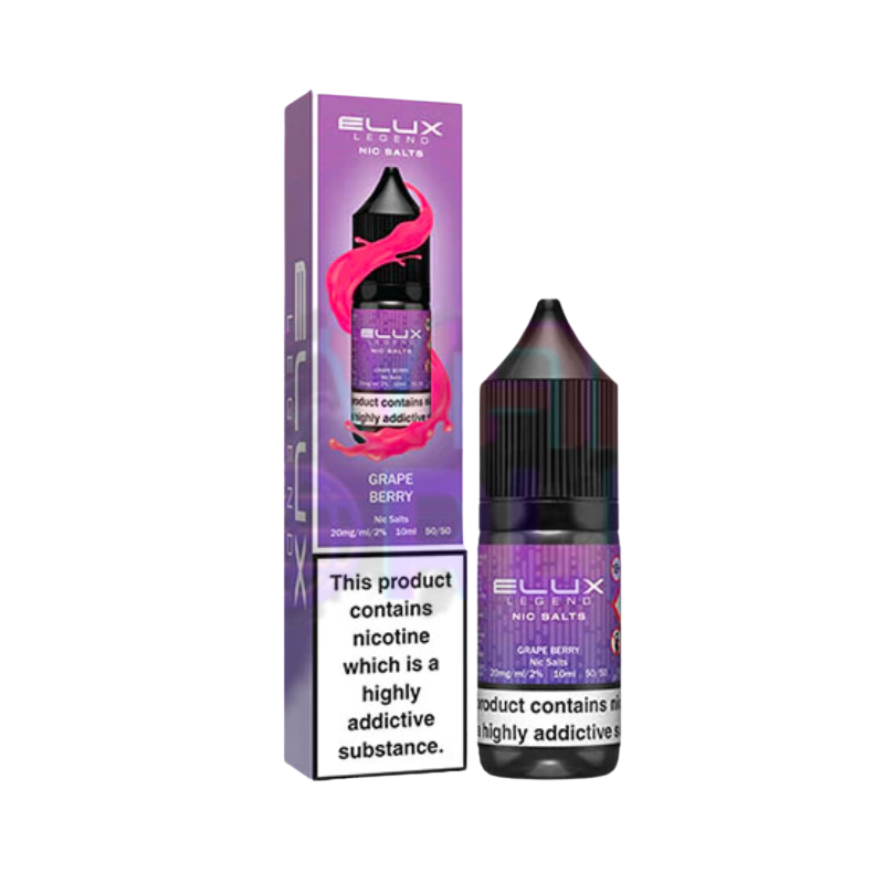 Grape Berry Elux Legend Nic Salt 10ML eLiquid