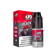 Blackjack Pod Nic Salt 10ml Nicotine E Juice by VU9