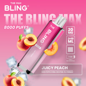 The Bling Max 8000 Puffs Prefilled Pod Vape