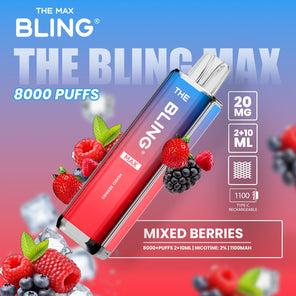 The Bling Max 8000 Puffs Prefilled Pod Vape