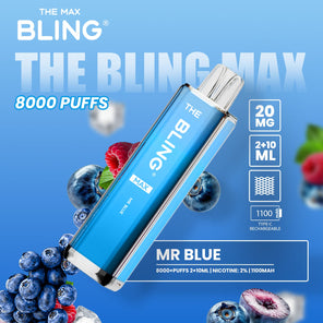 The Bling Max 8000 Puffs Prefilled Pod Vape