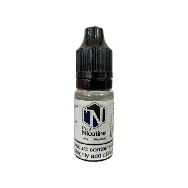Plus nicotine liquid 70vg 18mg 10ml