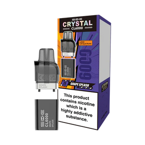 SKE Crystal CL6000 Replacement Pod - 2ml Prefilled | 20mg Nic Salt