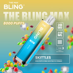 The Bling Max 8000 Puffs Prefilled Pod Vape