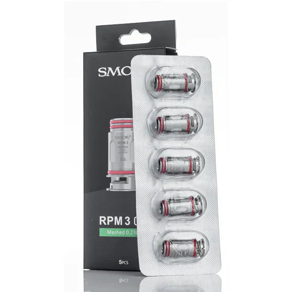 SMOK rpm 3 coil 2ml meshed 0.15 ohms  40-80 Watt