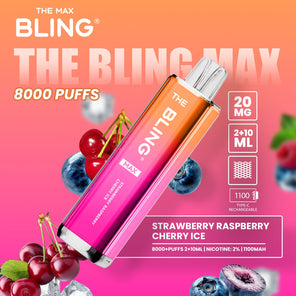 The Bling Max 8000 Puffs Prefilled Pod Vape