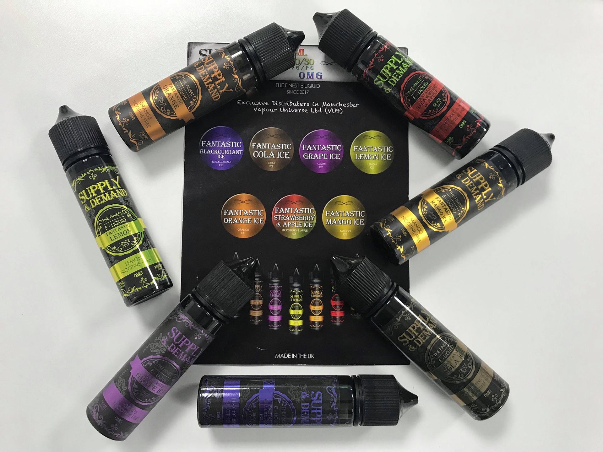 Supply Demand 100ML E Liquid Shortfill [70-30]