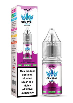 WGA Crystal Salt Bar E-Juice 10ml Nic Salt