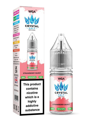 WGA Crystal Salt Bar E-Juice 10ml Nic Salt